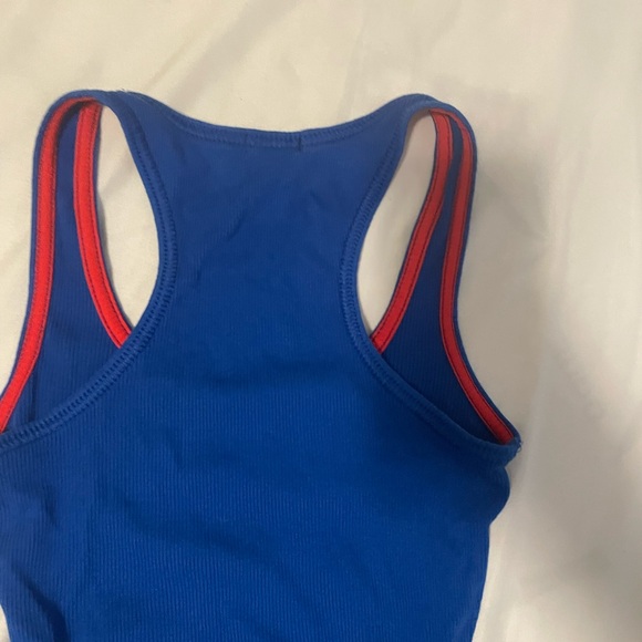 Blue full length racer back tank top 💙💙 - Picture 2 of 5